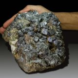 Galena
160 X 20 mm. Peso 4782 g
(Autor: Manuel Mesa)