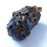 Goethita pseudomórfica de Pirita
Medidas pieza: 3,9x1,9x1,9 cm
(Autor: Sergio Pequeño)