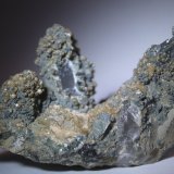 Cuarzo, Siderita.
8 x 5 cm.
(Autor: Rafael varela olveira)