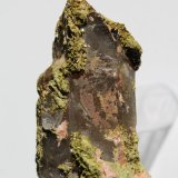 Cuarzo (variedad ahumado), Epidota.
7 x 3,5 cm.
(Autor: Rafael varela olveira)
