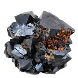 Cuprita, Cobre, Plata
Mina Rubtsovsk, Distrito Rubtsovsky, Altai Krai, Rusia
53 mm x 48 mm x 30 mm
(Autor: Carles Millan)