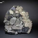 Galena con Calcita
83 x 81 mm
(Autor: Manuel Mesa)