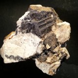 Galena, barita
3,5 x 3 x 3,5 cm
(Autor: Javier Rodriguez)