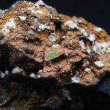 Cerusita y Goethita
10.5 x 7.5 cm
(Autor: Pedro Antonio)