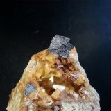 Galena, ankerita-dolomita Series, dolomita
5 x 4 x 3 cm
(Autor: Javier Rodriguez)