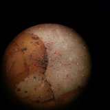 Calcopirita
macro a 20 aumentos pieza anterior
(Autor: Javier Rodriguez)
