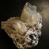 Calcita, Galena. Cuarzo
reverso de la misma pieza
(Autor: Javier Rodriguez)