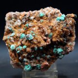 dolomita y rosasita
8.5 x 8 cm
(Autor: Pedro Antonio)