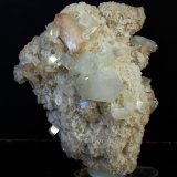 Fluorapophyllita-(K) (Apofilita), Stilbita-Ca (Estilbita-Ca)
11.5 x 10 cm
(Autor: Pedro Antonio)