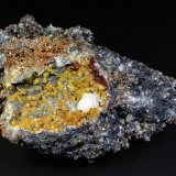 Smithsonita, Cuarzo
6 x 4 cm.
(Autor: Antonio P. López)