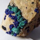 Azurita y Malaquita
Encuadre 2 x 1,5 cm aprox.
(Autor: heat00)