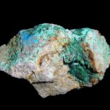 Camérolaita, Malaquita
5 x 3 cm.
(Autor: Antonio P. López)