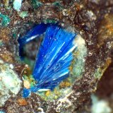 Linarita
Grupo de 2 mm.
(Autor: Antonio P. López)