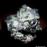 Arsenopirita.
80x80 mm.
(Autor: Jesus Franquesa Baucells)