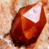 Cuarzo (variedad jacinto de compostela)
12 x 8 mm.
(Autor: José Luis Zamora)