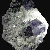 Fluorita y Calcita.
60x35 mm
(Autor: Jesus Franquesa Baucells)
