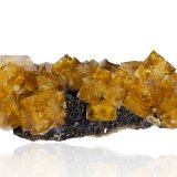 Fluorita y Esfalerita
20,5 x 11 x 7,5 cm
(Autor: Museo MIM)