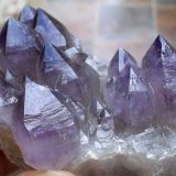 Cuarzo
El cristal más grande mide 2 × 1.5 cm
(Autor: Cristalino)