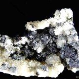 Esfalerita y Cuarzo.
75x50 mm.
(Autor: Jesus Franquesa Baucells)
