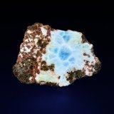 Pectolita (variedad larimar)
4 x 3 cm.
(Autor: Antonio P. López)