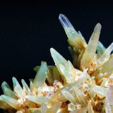 Cuarzo (variedad prasio)
Cristales de 3 cm.
(Autor: Antonio P. López)