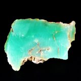 Cuarzo (variedad calcedonia - crisoprasa)
5 x 4 cm.
(Autor: Antonio P. López)