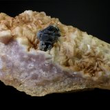 Dolomita (variedad dolomita ferrífera), Dolomita, Galena
8 x 5 x 3 cm
(Autor: Javier Rodriguez)
