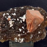 Fluorita, Calcita
9 x 6 cm
(Autor: Pedro Antonio)