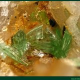 Mina Km-3, Lavrion, Distrito minero Lavrion, Prefectura Attikí (Attica), Grecia
FoV: 1,4 x 0,9 mm
(Autor: Jose Angel Carrero)
