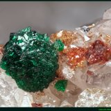 Pseudomalaquita
Le Bastit, Najac, Villefranche-de-Rouergue, Aveyron, Occitanie, Francia
FoV:  2 x 1,3 mm
(Autor: Jose Angel Carrero)