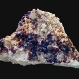 Spessartina (Grupo Granate), Fluorita, Cuarzo
14,8 x 9,0 cm.
(Autor: Xavier bordas)