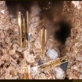Enstatita, Sanidina
Canteras de La Aljorra, Cerro de la Cabezuela (Volcán de la Aljorra), La Aljorra, Cartagena, Comarca Campo de Cartagena, Región de Murcia (Murcia), España
FoV: 3 x 2 mm
(Autor: Jose Angel Carrero)