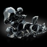 Acanthita
3.5 x 2 x 5 cm / cristal principal: 1.6 cm
(Autor: Museo MIM)