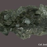 Actinolita y Cuarzo (variedad prasio).
65x60 mm
(Autor: Jesus Franquesa Baucells)