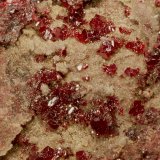 Cinabrio
cristales hasta 5mm
(Autor: Raul Vancouver)