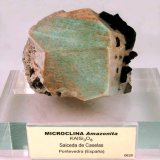 Microclina (variedad amazonita)
8,5 cm x 7 cm x 6 cm
(Autor: Foro FMF)