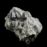 Anatasa en Albita
8 x 5.5 x 6.5 cm / Cristal principal: 2 cm
(Autor: Museo MIM)