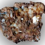 Dolomita (variedad dolomita ferrífera)
42 x 35 x 18 mm
(Autor: José Luis Zamora)