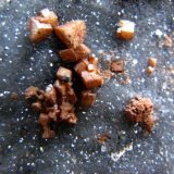 Ankerita
76 x 54 mm.; cristales de 4 mm.
(Autor: José Luis Zamora)