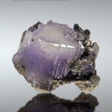 Fluorapatito
8.5 x 6.5cm, cristal 5x4.5cm
(Autor: Raul Vancouver)