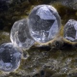 Fluorapatito.
Campo de visión 2 mm.
(Autor: Juan Miguel)