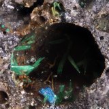 Brochantita
Encuadre de 2,84mm
(Autor: Oscar Fernandez)