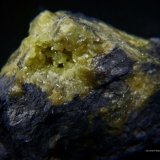 Azufre.
35x30 mm.
(Autor: Jesus Franquesa Baucells)