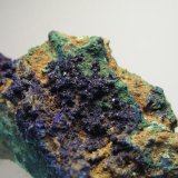 Azurita, Malaquita.
6x4 cms.
(Autor: Adrian Pesudo)