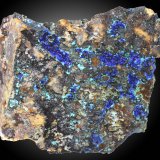Azurita con Malaquita
25 x 23 x 10 mm.
(Autor: José Luis Zamora)