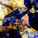 Azurita.
2´60x1´45 mm.
(Autor: Jesus Franquesa Baucells)