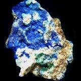Azurita y Cerusita.
32x22 mm-
(Autor: Jesus Franquesa Baucells)