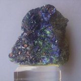 Azurita, Malaquita
13x11 cm.
(Autor: J.L.Carrizo)