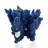 Azurita con Calcita y Malaquita en limonita pseudo Calcita
6 x 6 x 4.5 cm
(Autor: Museo MIM)