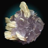 Fluorita, Barita
10x10cm, cristales hasta 3cm
(Autor: Raul Vancouver)